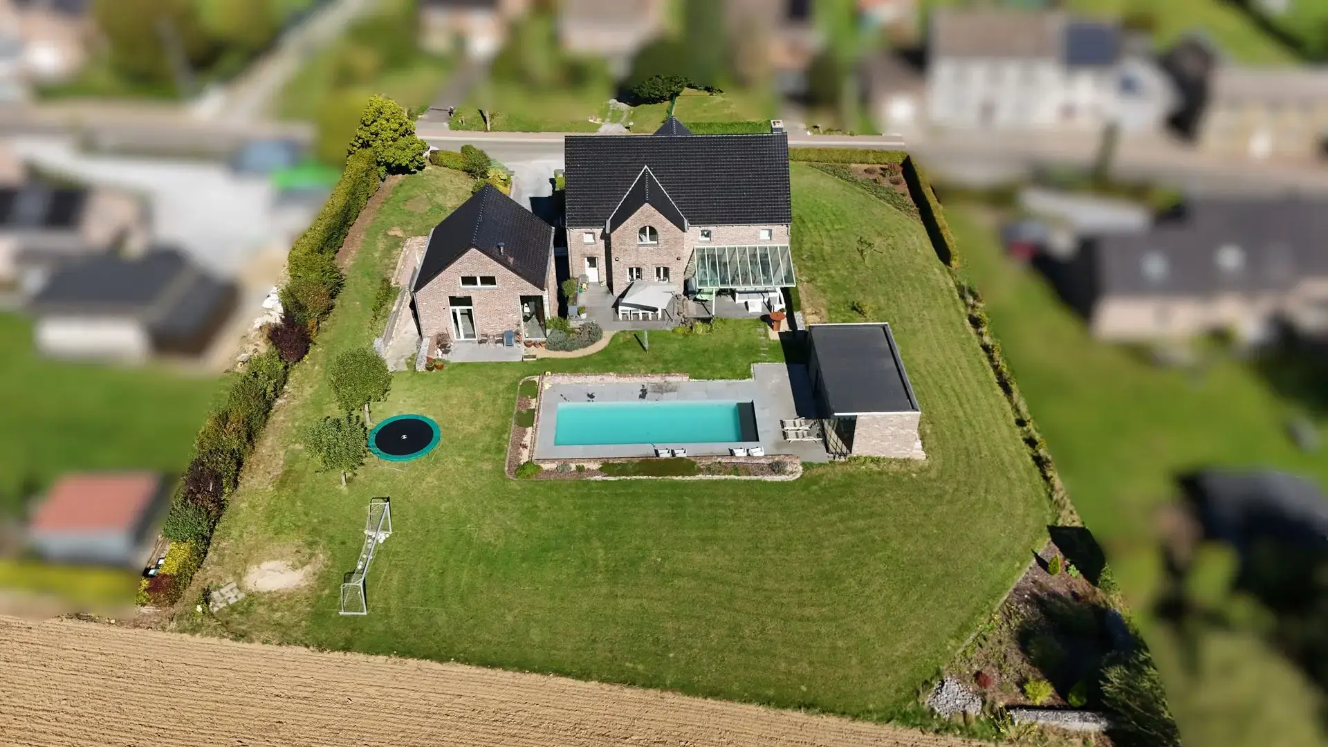 Photo aérienne maison